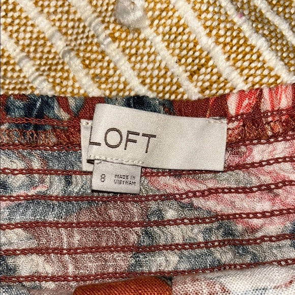LOFT Orange Crop Buttoned Camisole - Picture 3 of 5